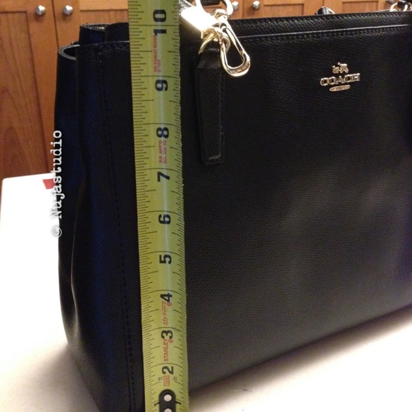 Coach Christie Carryall Crossgrain Leather Bag - Picture 5 of 13